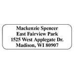Classic Personalized Roll Address Labels, Set of 200