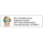 Puppy Personalized Address Labels