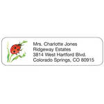 Ladybug Personalized Address Labels