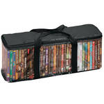 DVD Storage Case with 2 Dividers