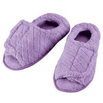 Quilted Chenille Adjustable Toe Slippers