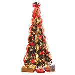 7' Red Poinsettia Pull-Up Tree by Holiday Peak™     XL