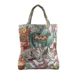 Cat Tapestry Tote Bag