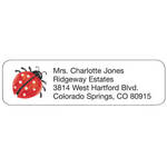 Personal Design Labels Ladybug