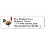 Personal Design Labels Rooster