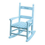 Personalized Children's Rocking Chair, Blue