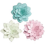 Metal Flower Wall Hangings, Set of 3 by Fox River™ Creations