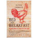 Farmhouse Bed & Breakfast Wall Art