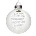 Looking for Jesus Glass Ball Ornament