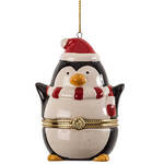 Penguin Ornament Trinket Box
