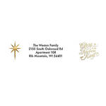 Personalized God's Love Christmas Address Labels & Seals 20