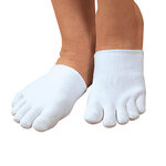 Silver Steps™ Closed Toe Gel Socks