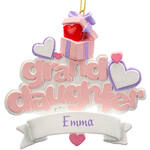 Personalized Granddaughter Ornament