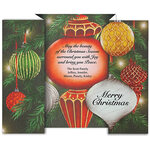 Twinkling Ornaments Christmas Card Set of 20