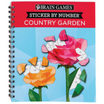 Brain Games® Sticker By Number Country Garden