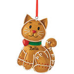 Personalized Pet Gingerbread Ornament