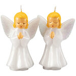 Vintage Praying Angels Candle Pair