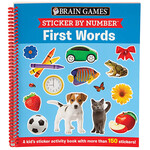 Brain Games® Sticker By Number ™ First Words