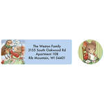 Charming Friends Address labels and seals