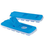 Easy to Fill Covered Ice Cube Trays, Set of 2
