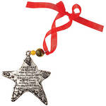 Pewter Christmas in Heaven Ornament