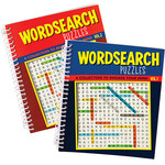 Wordsearch Puzzle Spiral Books, Vol. 1 and 2, Set of 2