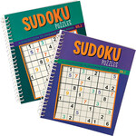Sudoku Puzzle Spiral Books, Vol. 1 and 2, Set of 2