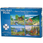 Home Sweet Home Puzzles by Holiday Peak™, Set of 4
