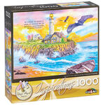 Sunset Cove Lighthouse by Vivienne Chanelle Jigsaw Puzzle, 1,000 Pieces