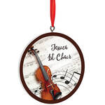 Personalized Violin Ornament