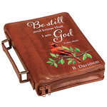 Personalized Cardinal Brown Bible Case