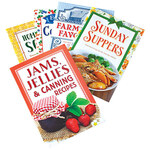 Farmhouse Paperback Cookbooks, Set of 5