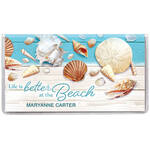 Personalized 2 Year Planner Beach Shells
