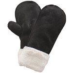 Faux Suede Fur Lined Mittens