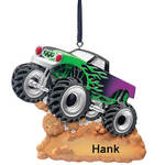 Personalized Monster Truck Ornament
