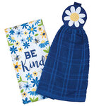 Daisy Kitchen Towels, Set of 2