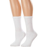 Cool & Dry Crew Cut Diabetic Socks by Silver Steps™, 3 Pairs