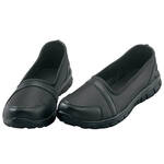 Silver Steps™ Feather Lite Slip-On Shoe, Black