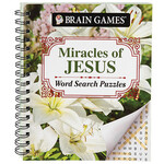 Brain Games® Miracles of Jesus Large-Print Word Search Book