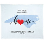 Personalized Home State Throw, 50