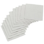 Gray Jewelry Cleaning Cloths, Set of 12