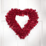 Valentine Glitter Wreath by Holiday Peak™
