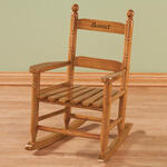 Personalized Childs Rocking Chair, Natural