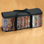 DVD Storage Case with 2 Dividers