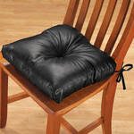 Faux Leather Chair Pad
