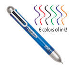 Six Color Click Pen
