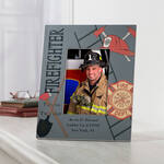 Personalized Firefighter Frame