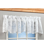 Magnetic Floral Lace Valance
