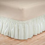 Solid Wrap Around Elastic Bed Skirt by OakRidge™