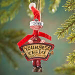 Personalized Mom's Favorite Youngest Child Ornament